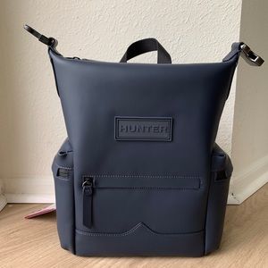 NWT Mini Navy Rubberized Hunter Backpack